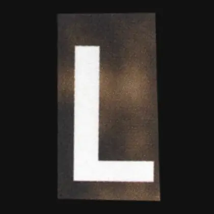 Letter l variant 1